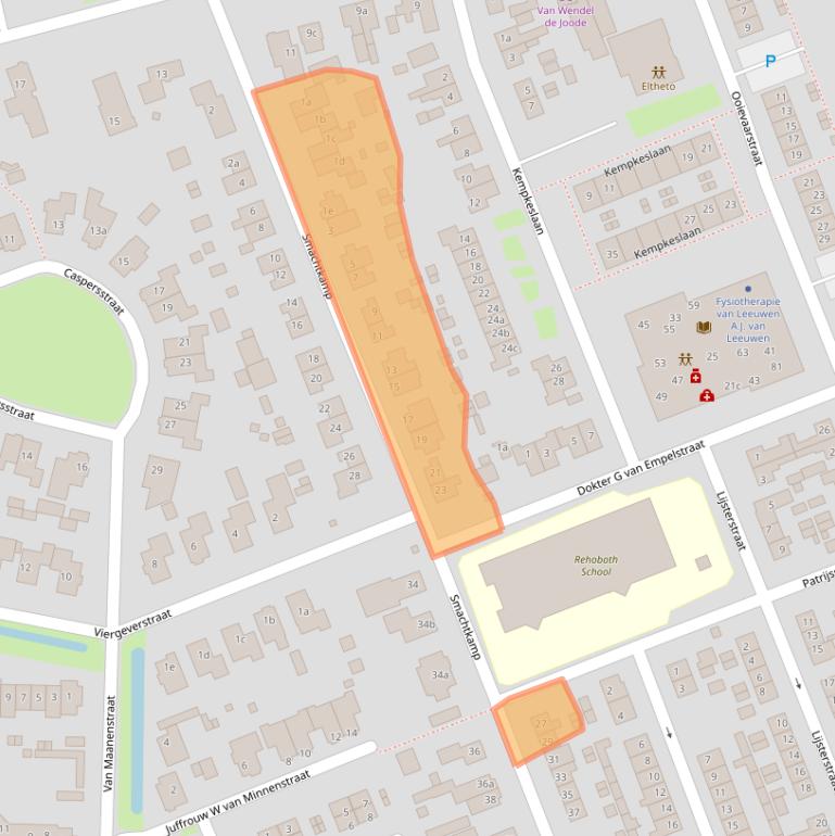 Kaart van postcodegebied 4043LL.