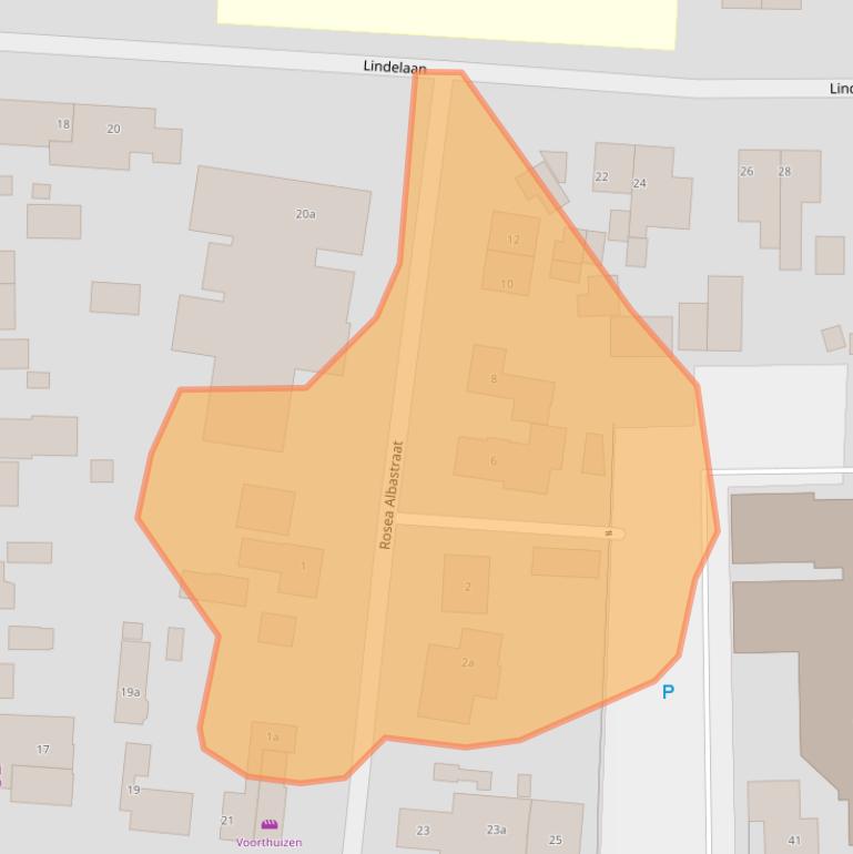 Kaart van postcodegebied 4043MC.