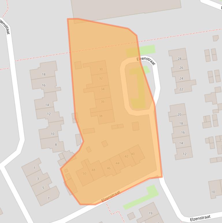 Kaart van postcodegebied 4043PC.