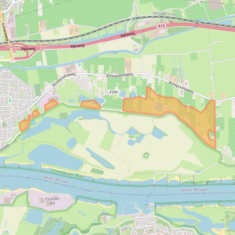 Kaart van postcodegebied 4051CK.