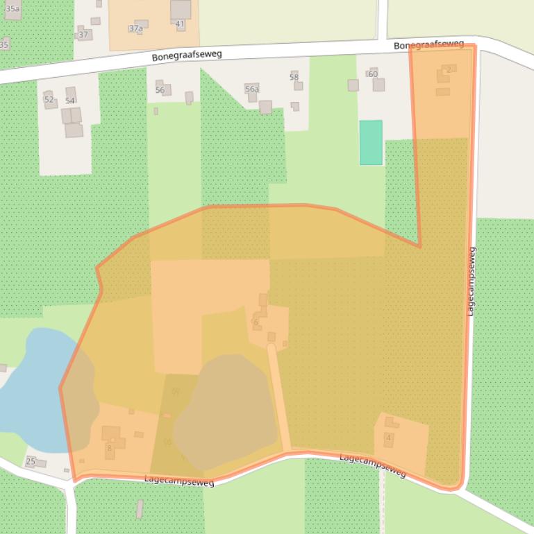 Kaart van postcodegebied 4051CW.