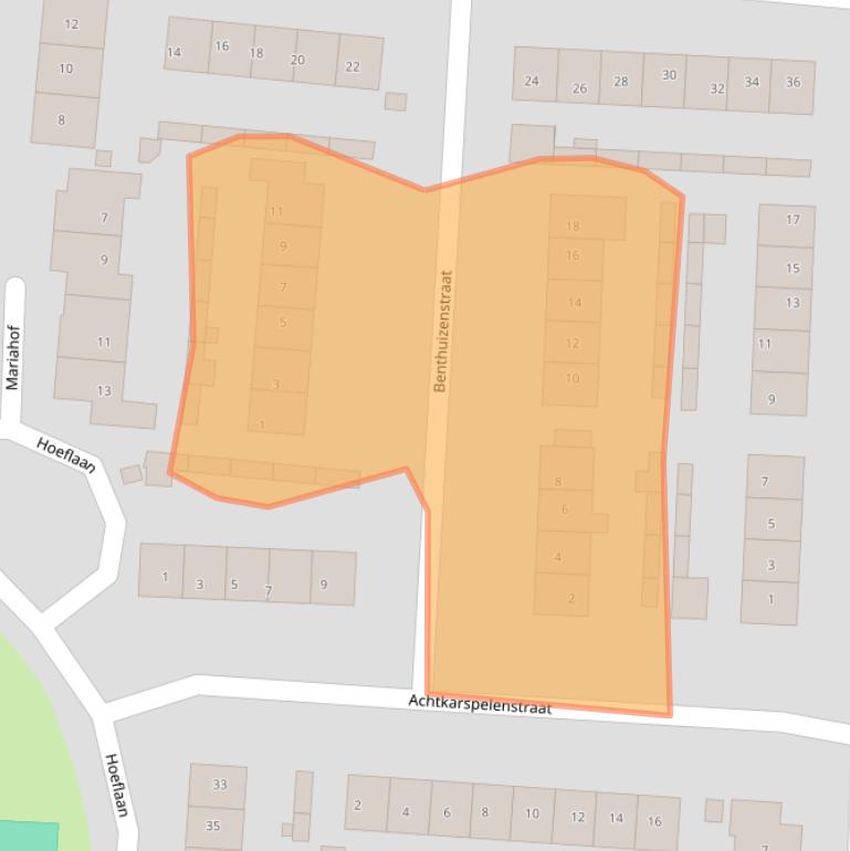 Kaart van postcodegebied 4051GC.