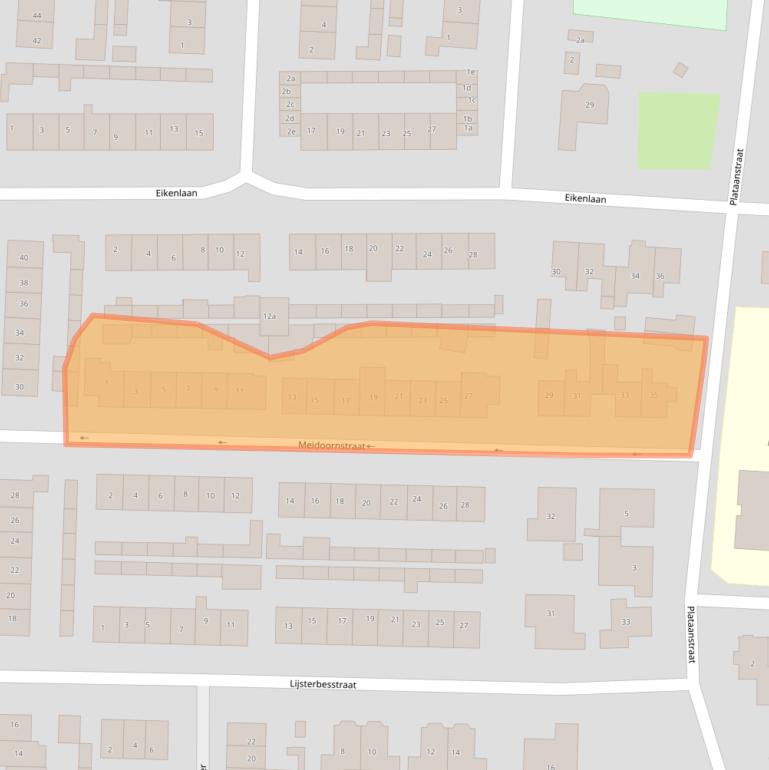 Kaart van postcodegebied 4051GV.
