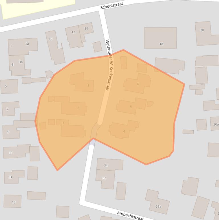 Kaart van postcodegebied 4051JA.