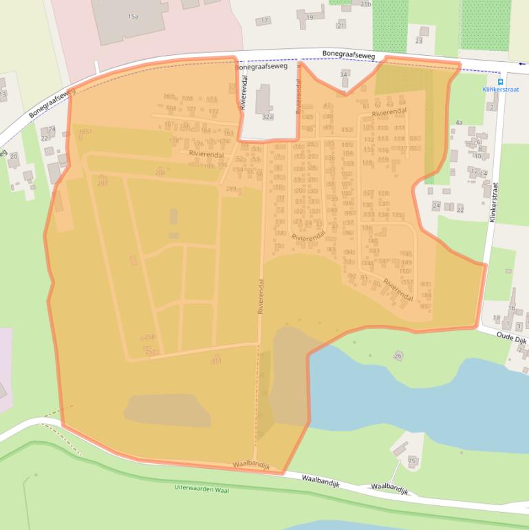 Kaart van postcodegebied 4051SZ.