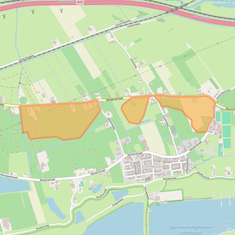 Kaart van postcodegebied 4053HD.