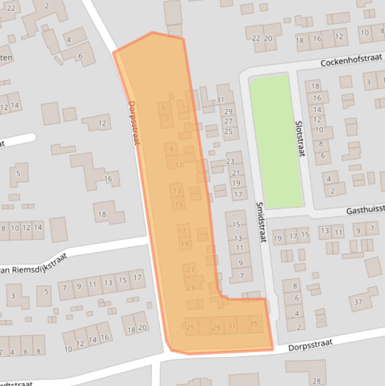 Kaart van postcodegebied 4053HL.