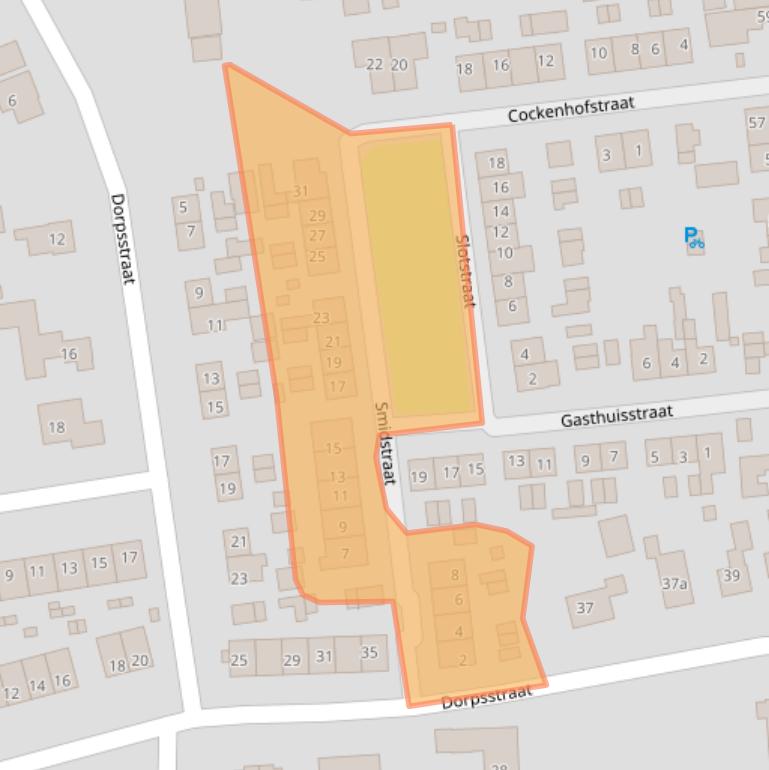 Kaart van postcodegebied 4053HR.