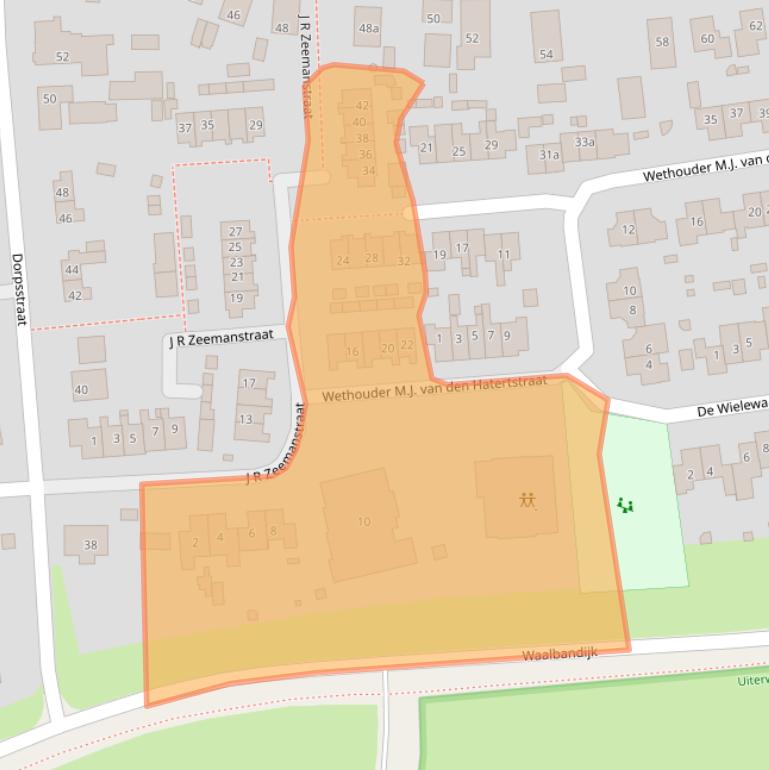 Kaart van postcodegebied 4053JN.