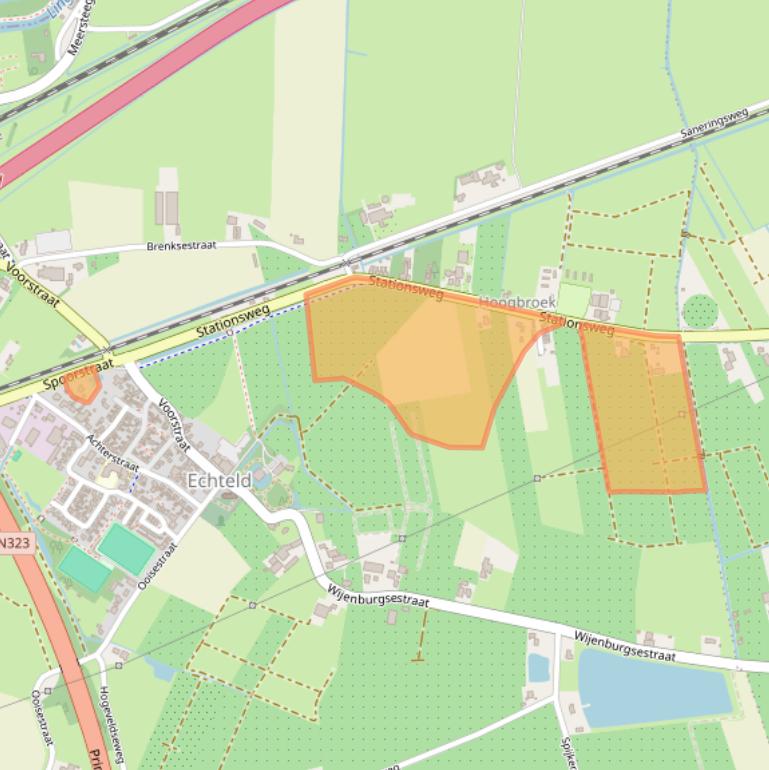 Kaart van postcodegebied 4054HB.