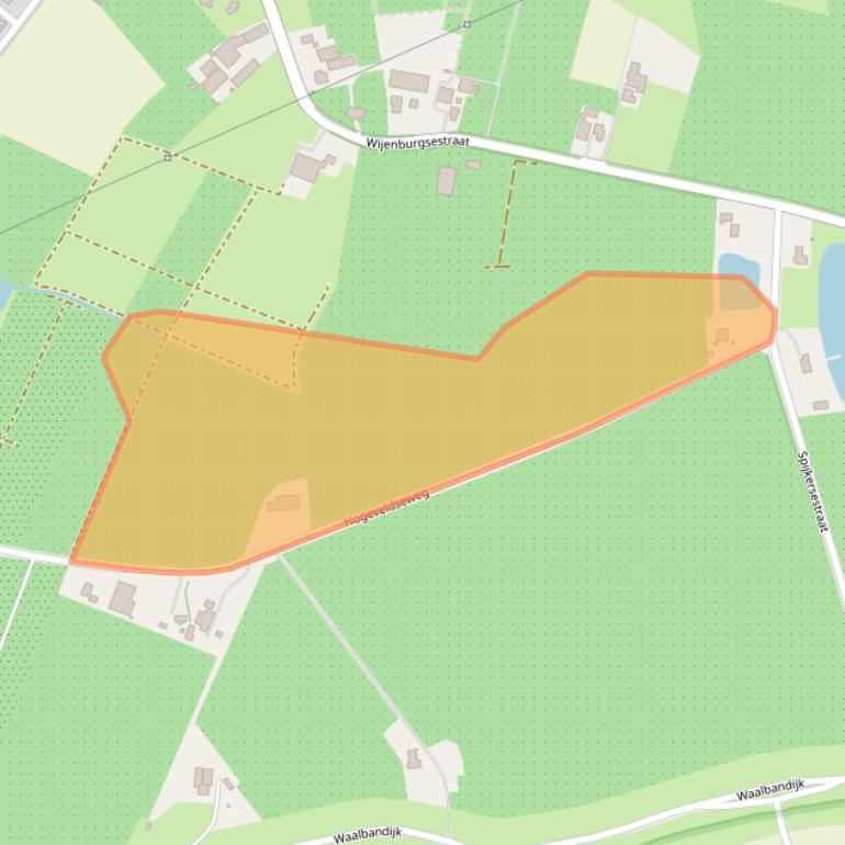 Kaart van postcodegebied 4054JD.
