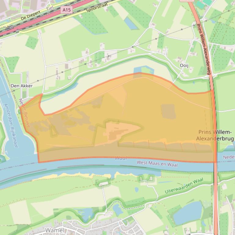 Kaart van postcodegebied 4054ME.