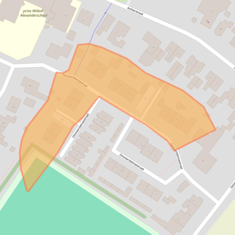 Kaart van postcodegebied 4054NP.