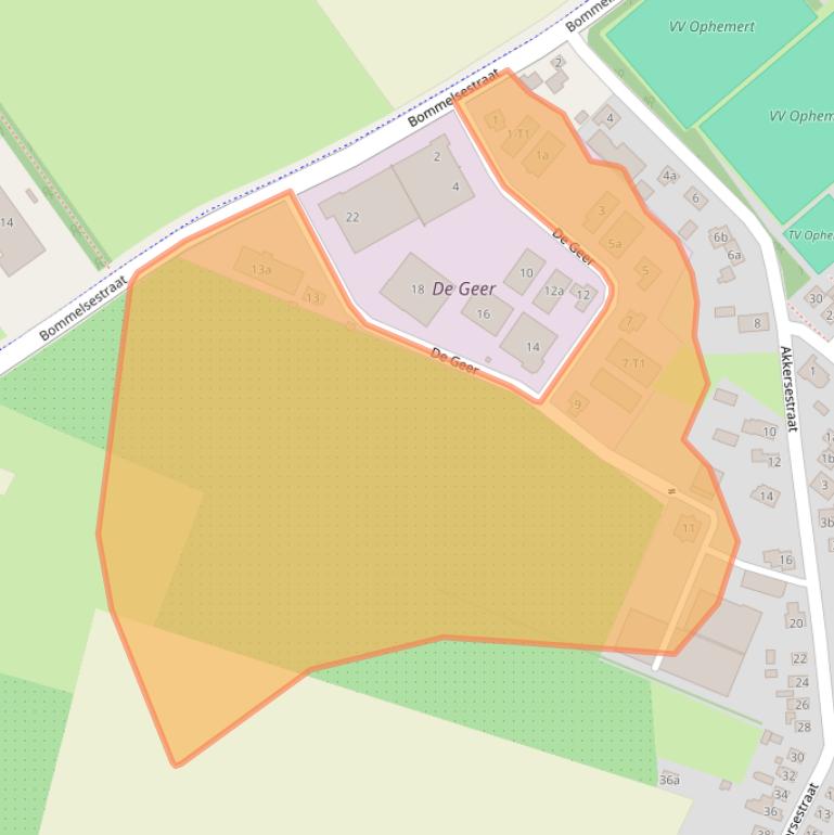Kaart van postcodegebied 4061RP.