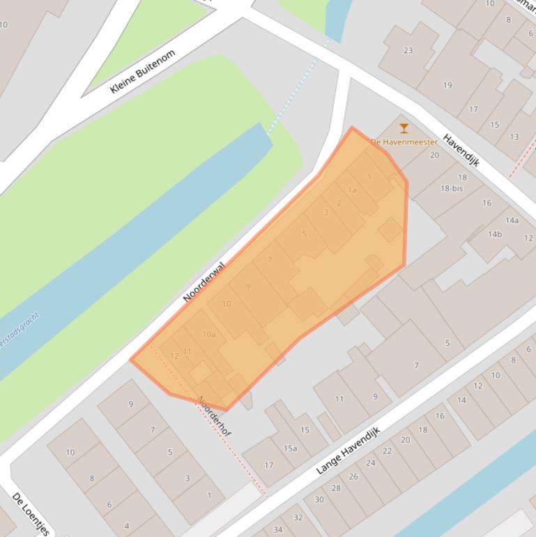 Kaart van postcodegebied 4101AR.