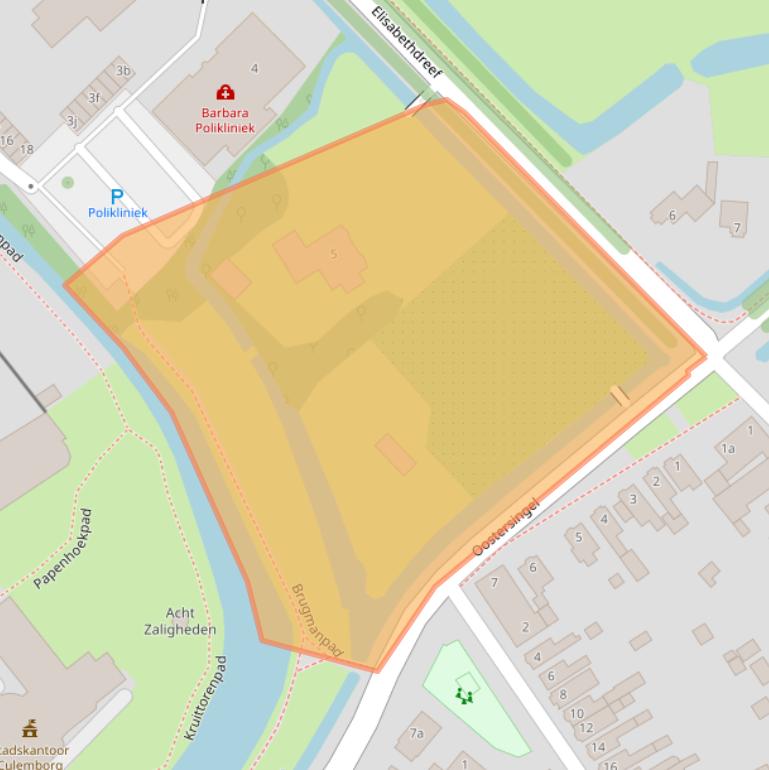 Kaart van postcodegebied 4101KN.