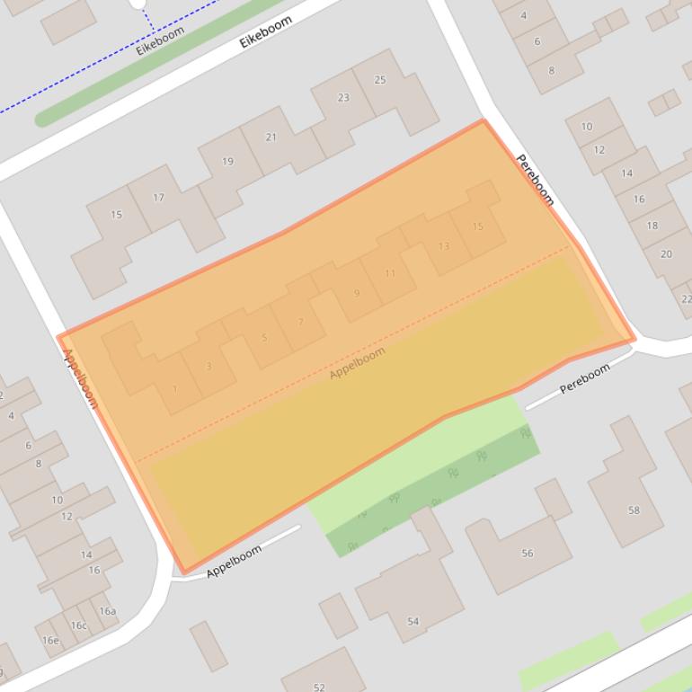 Kaart van postcodegebied 4101VE.