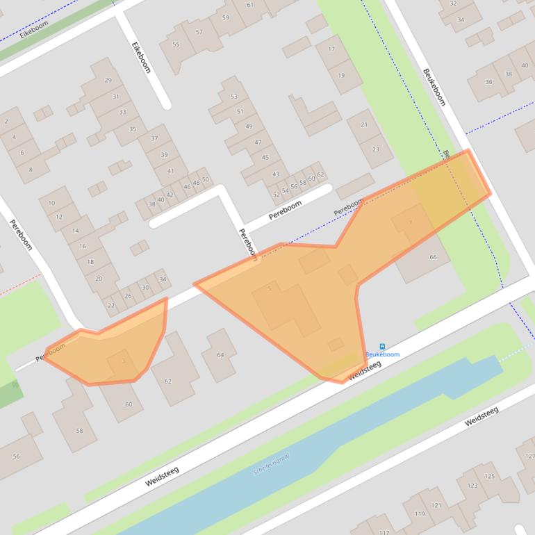 Kaart van postcodegebied 4101VH.