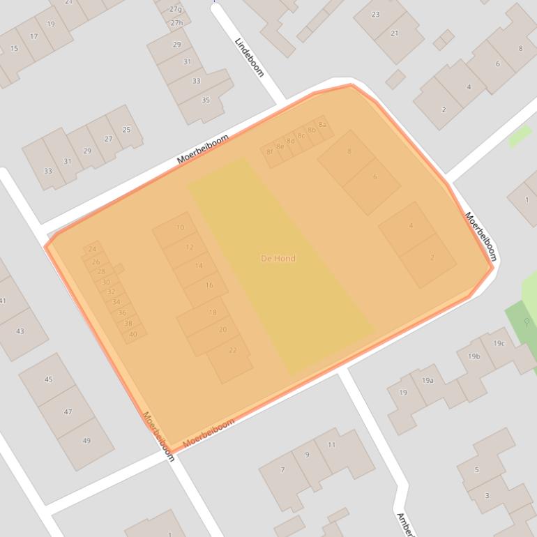 Kaart van postcodegebied 4101WD.