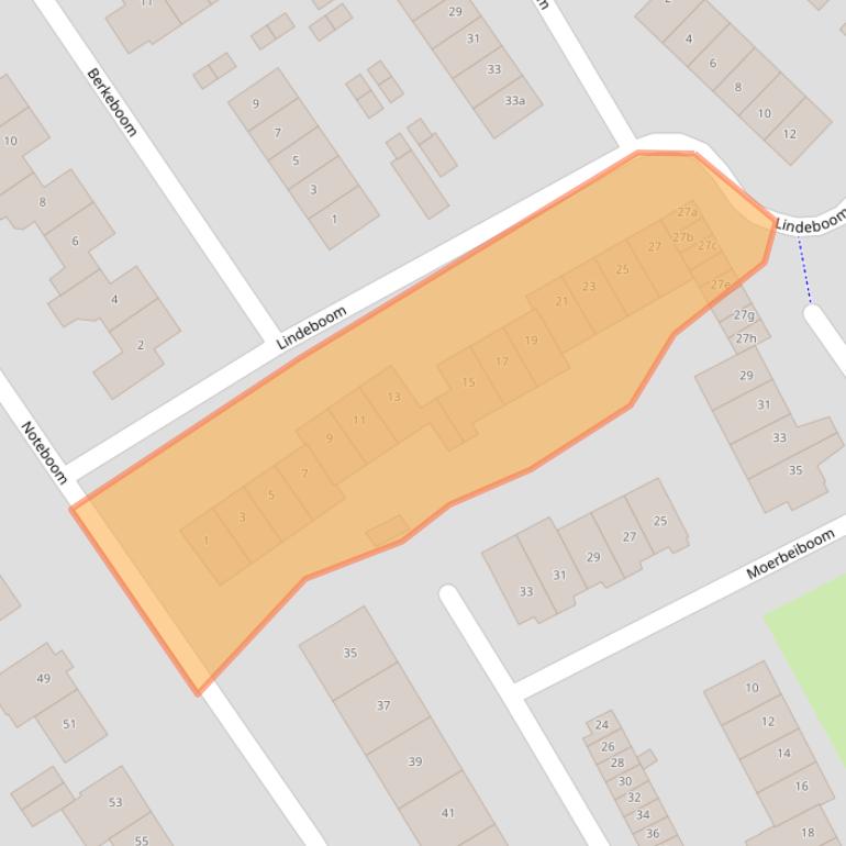 Kaart van postcodegebied 4101WE.