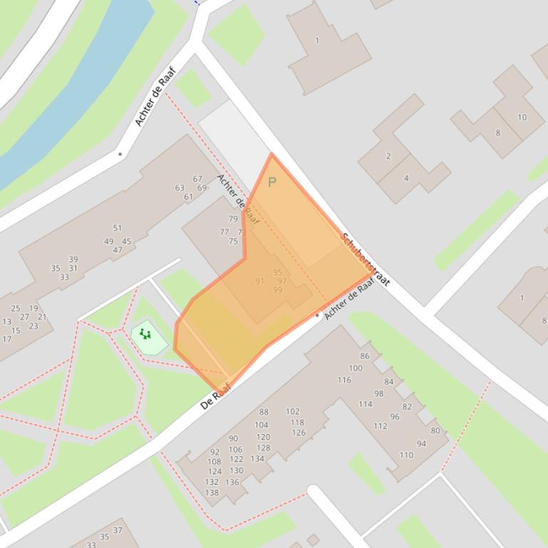 Kaart van postcodegebied 4102DE.