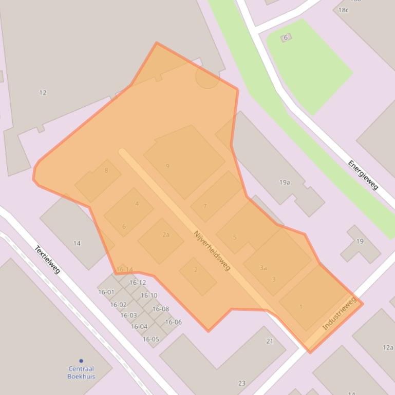 Kaart van postcodegebied 4104AN.