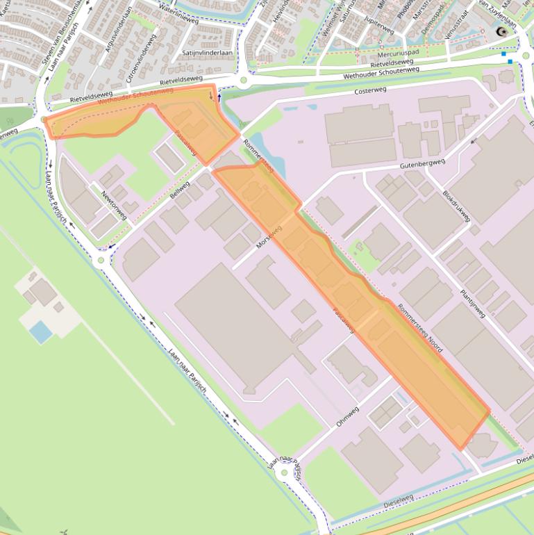 Kaart van postcodegebied 4104BG.