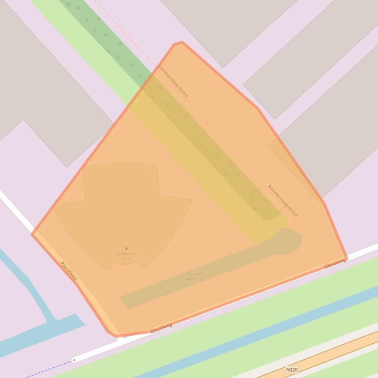 Kaart van postcodegebied 4104BS.