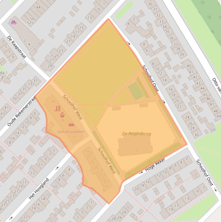 Kaart van postcodegebied 4105AL.