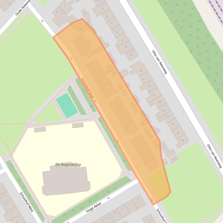 Kaart van postcodegebied 4105AS.