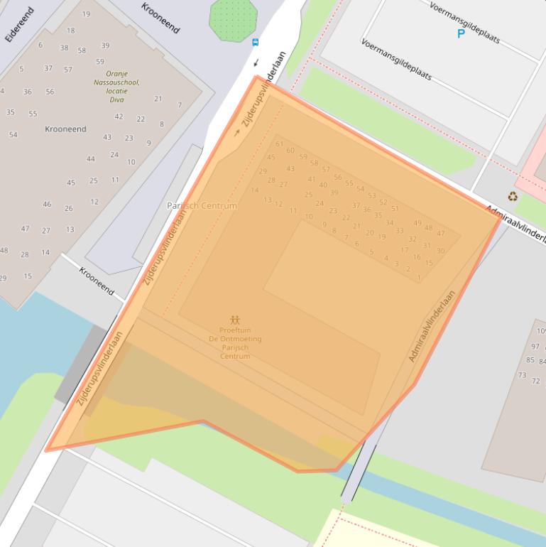 Kaart van postcodegebied 4105TH.