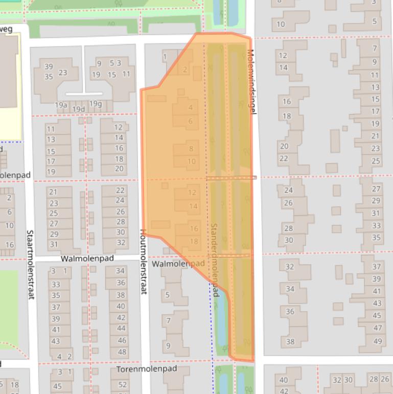 Kaart van postcodegebied 4105XS.