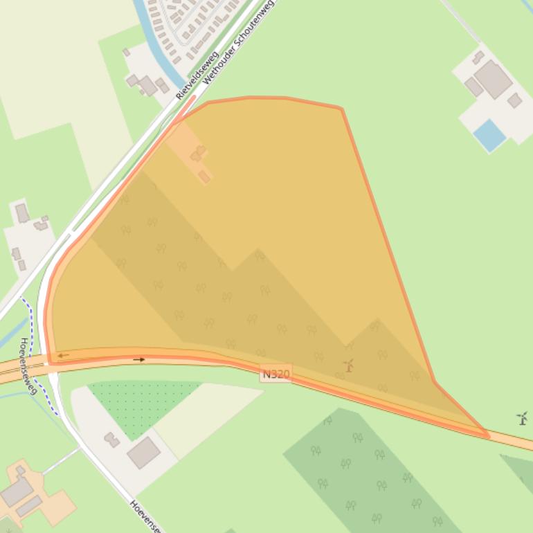 Kaart van postcodegebied 4107LG.