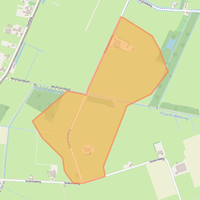 Kaart van postcodegebied 4107LL.