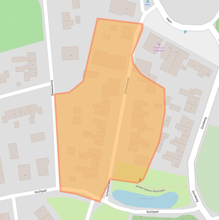 Kaart van postcodegebied 4111KW.