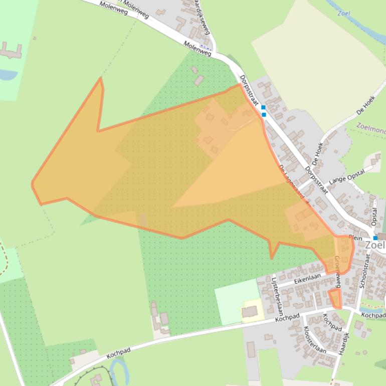 Kaart van postcodegebied 4111KZ.