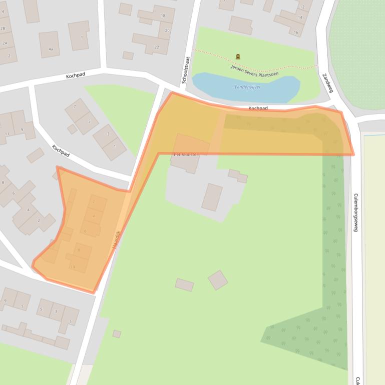 Kaart van postcodegebied 4111LE.