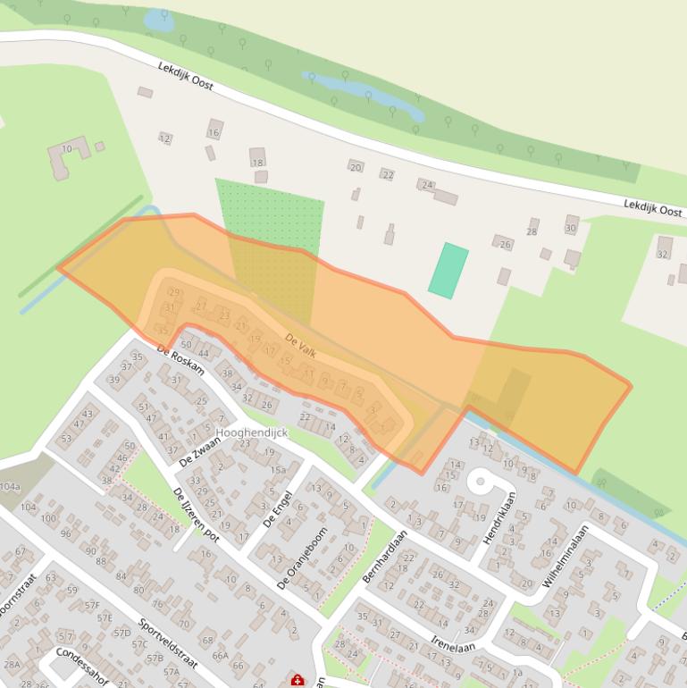 Kaart van postcodegebied 4112HA.