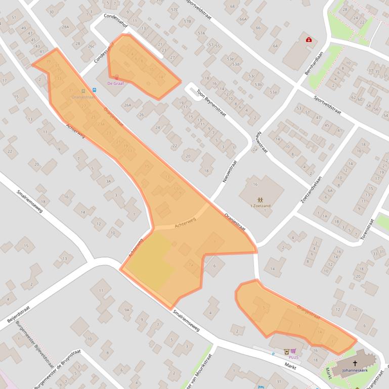 Kaart van postcodegebied 4112JE.