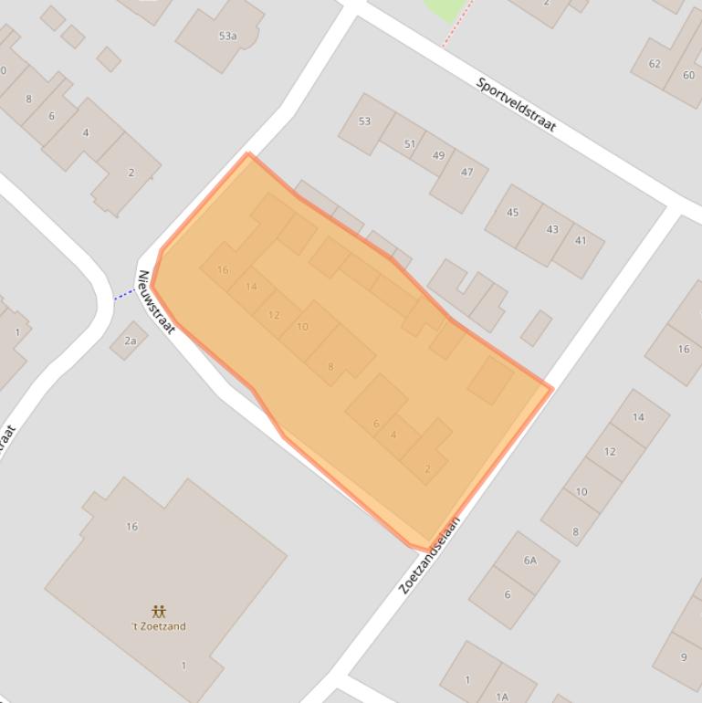 Kaart van postcodegebied 4112JP.