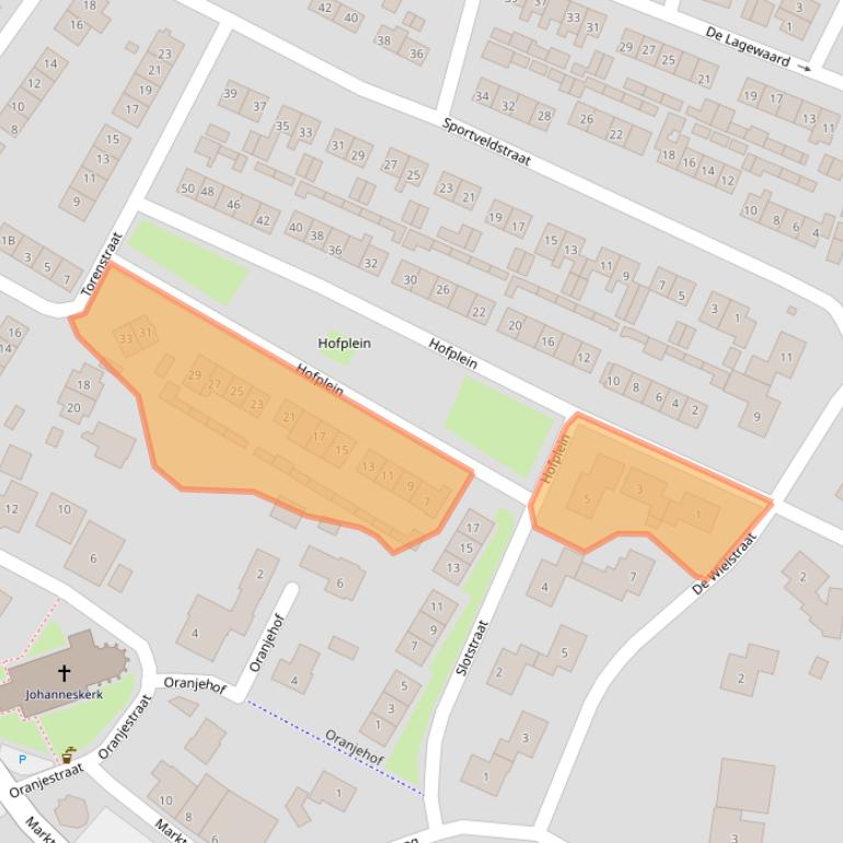 Kaart van postcodegebied 4112JV.