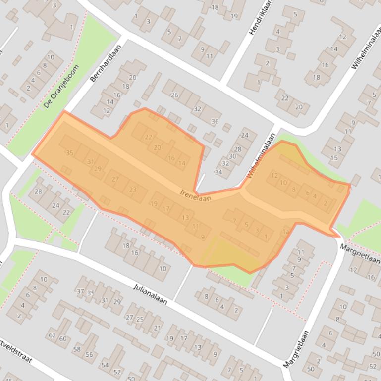 Kaart van postcodegebied 4112KP.