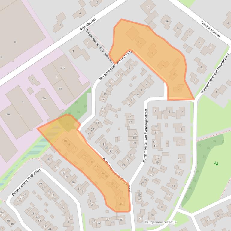 Kaart van postcodegebied 4112LD.