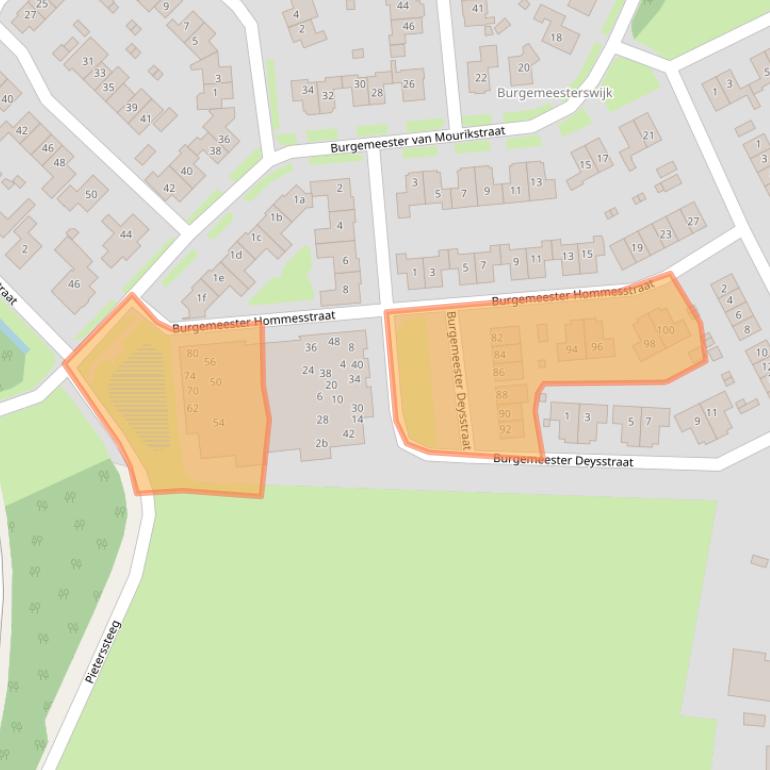 Kaart van postcodegebied 4112LT.