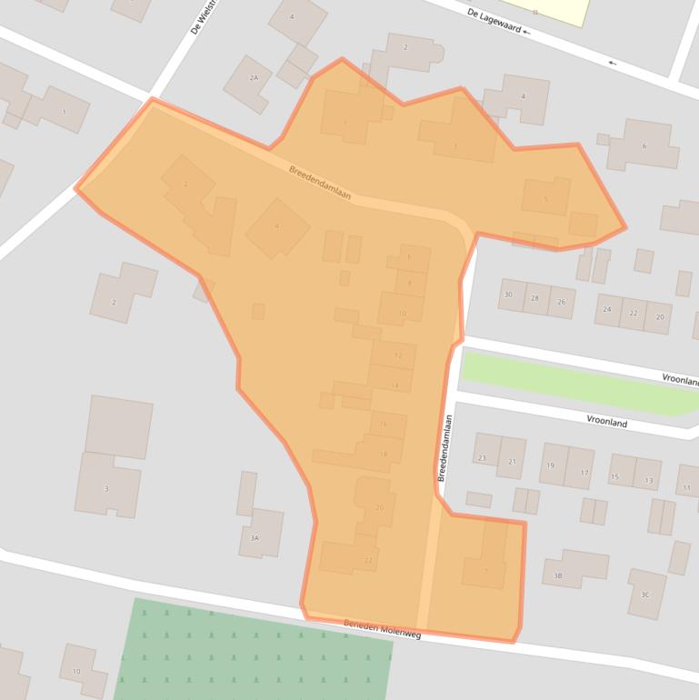 Kaart van postcodegebied 4112NT.