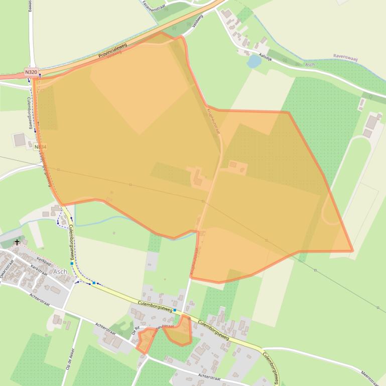 Kaart van postcodegebied 4115RN.