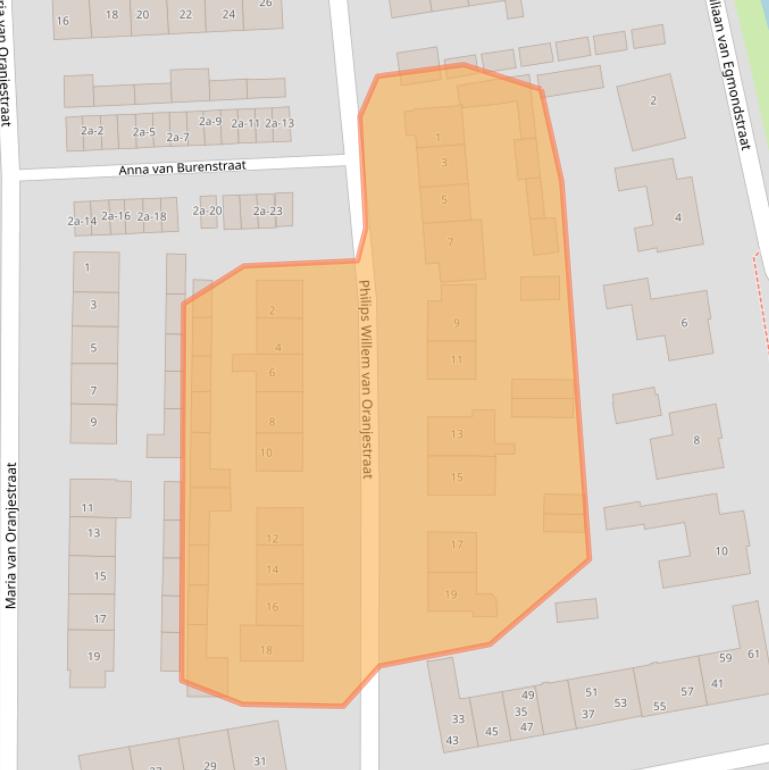 Kaart van postcodegebied 4116ER.