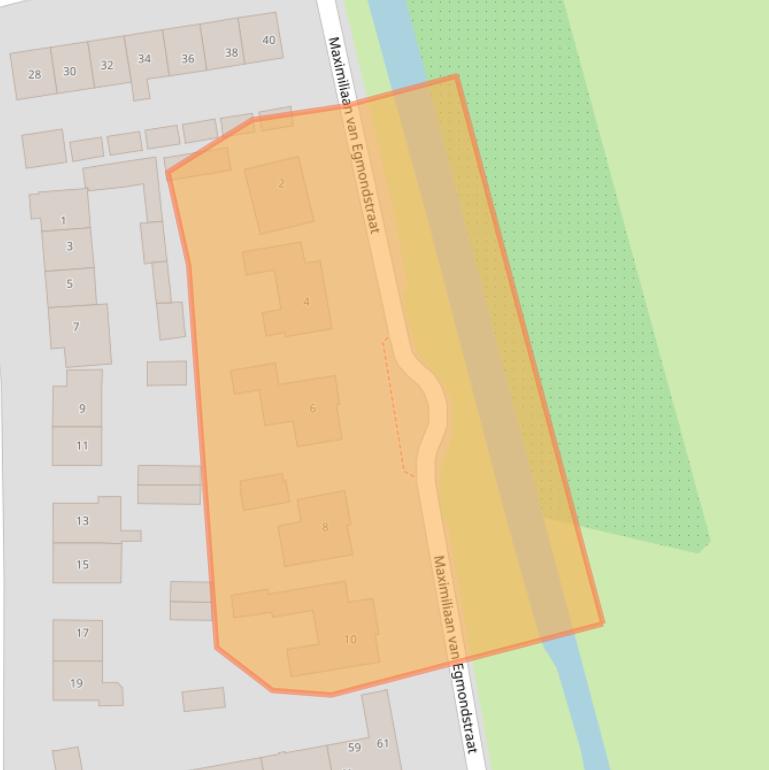 Kaart van postcodegebied 4116ES.