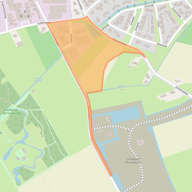 Kaart van postcodegebied 4116GH.