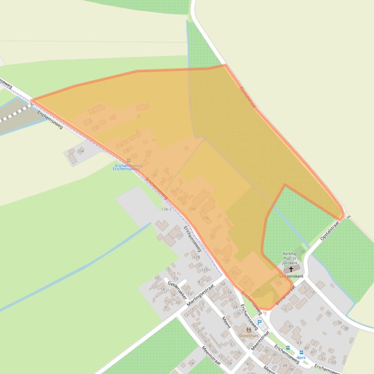 Kaart van postcodegebied 4117GG.